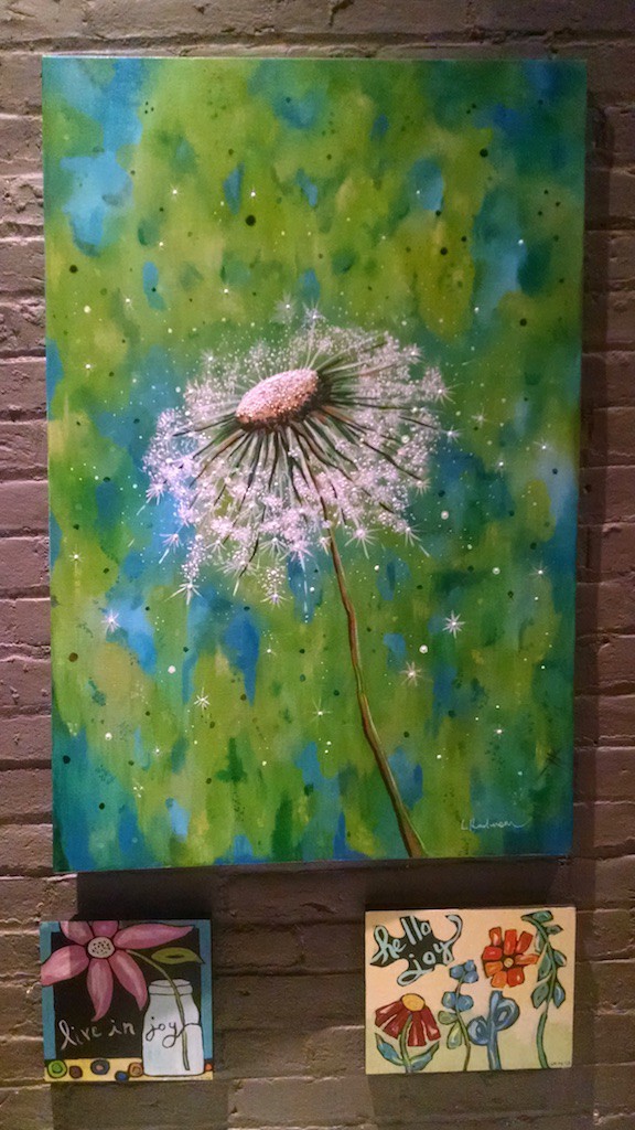 The Dandelion | painting by Lynda Henderson
